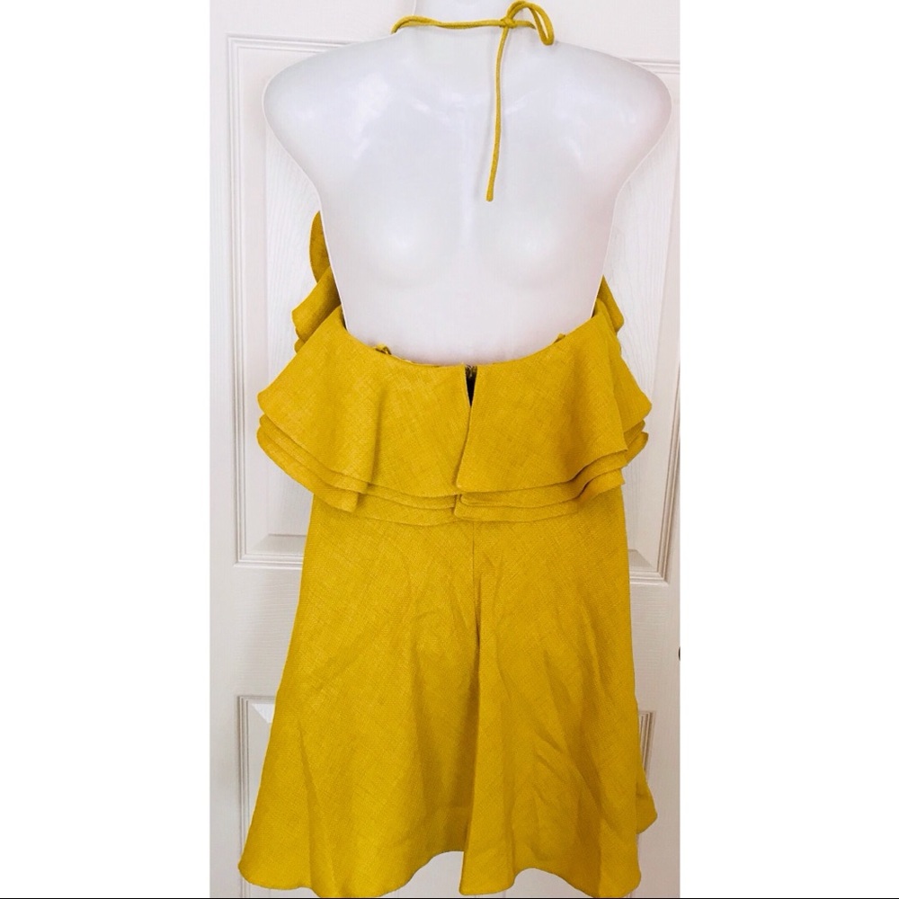 BADGLE MISCHKA WOMEN’S KIERAN RUFFLE DRESS - Picture 5 of 8
